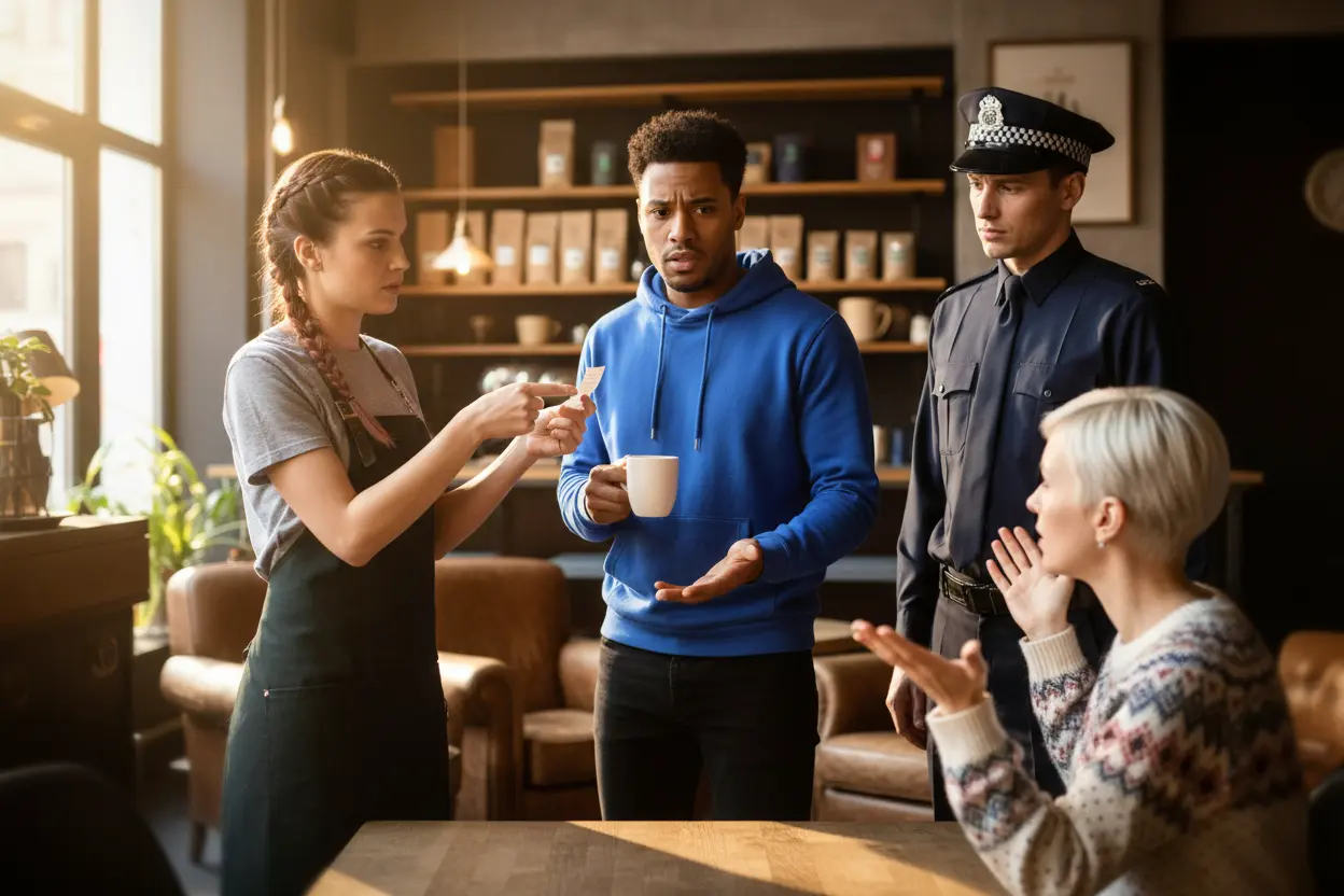 He calls police over pricey coffee—and they actually agree with him